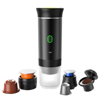 3 in 1 Wireless Electric Portable Espresso Coffee Maker