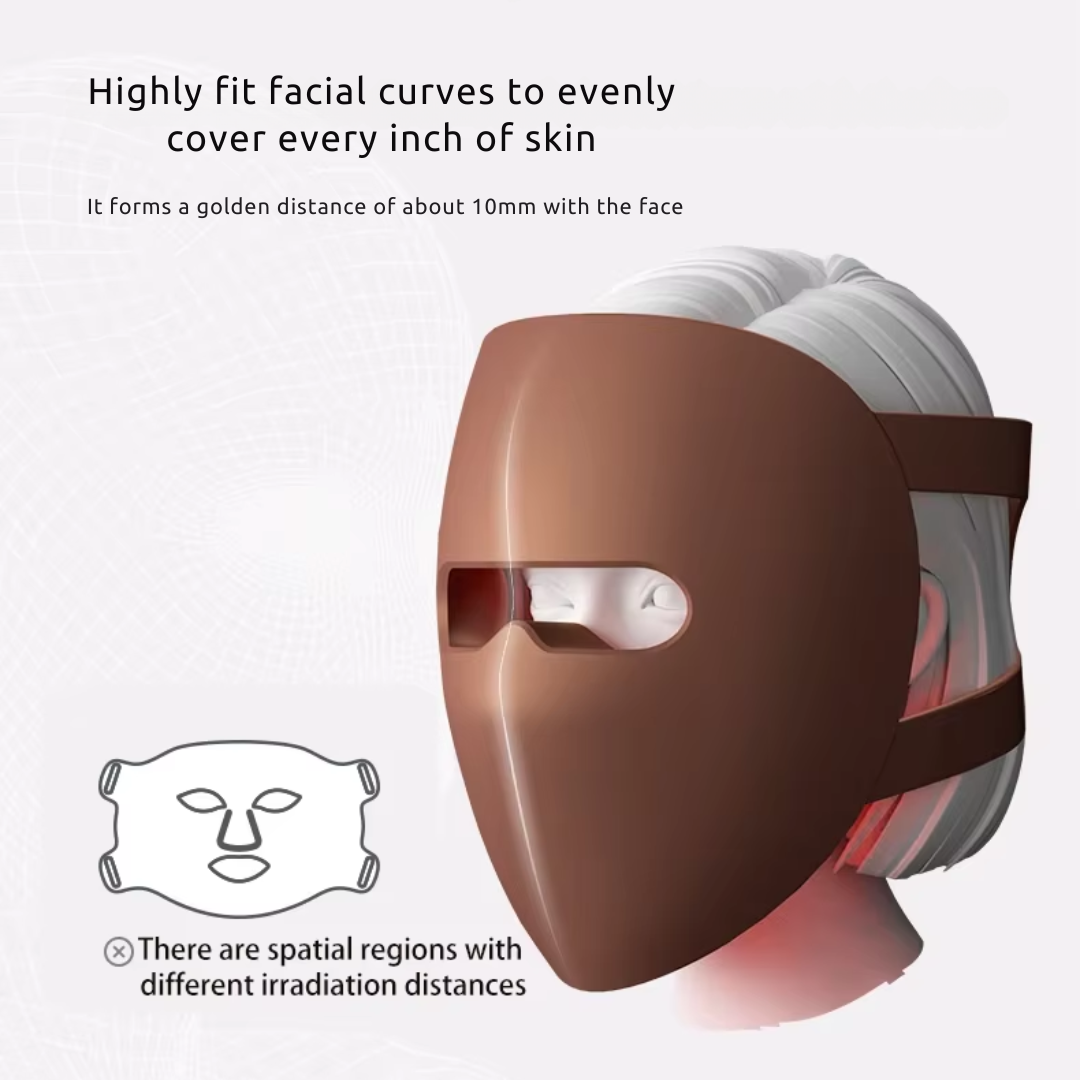 4D Silicone Red Light Light Therapy Mask