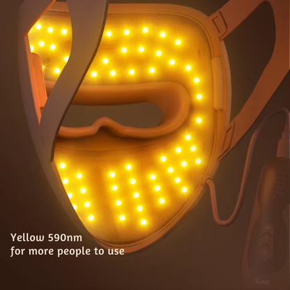 4D Silicone Red Light Light Therapy Mask
