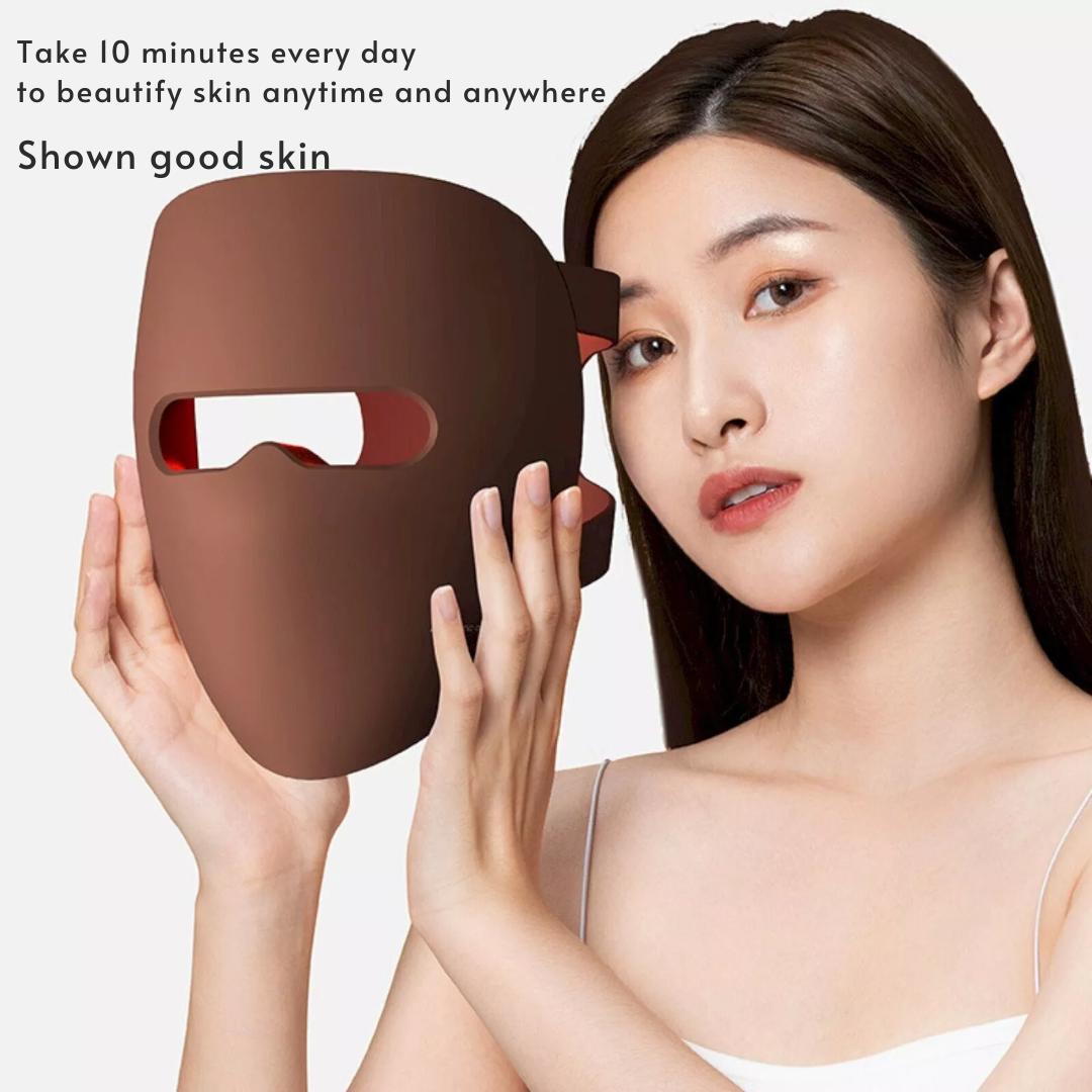 4D Silicone Red Light Light Therapy Mask