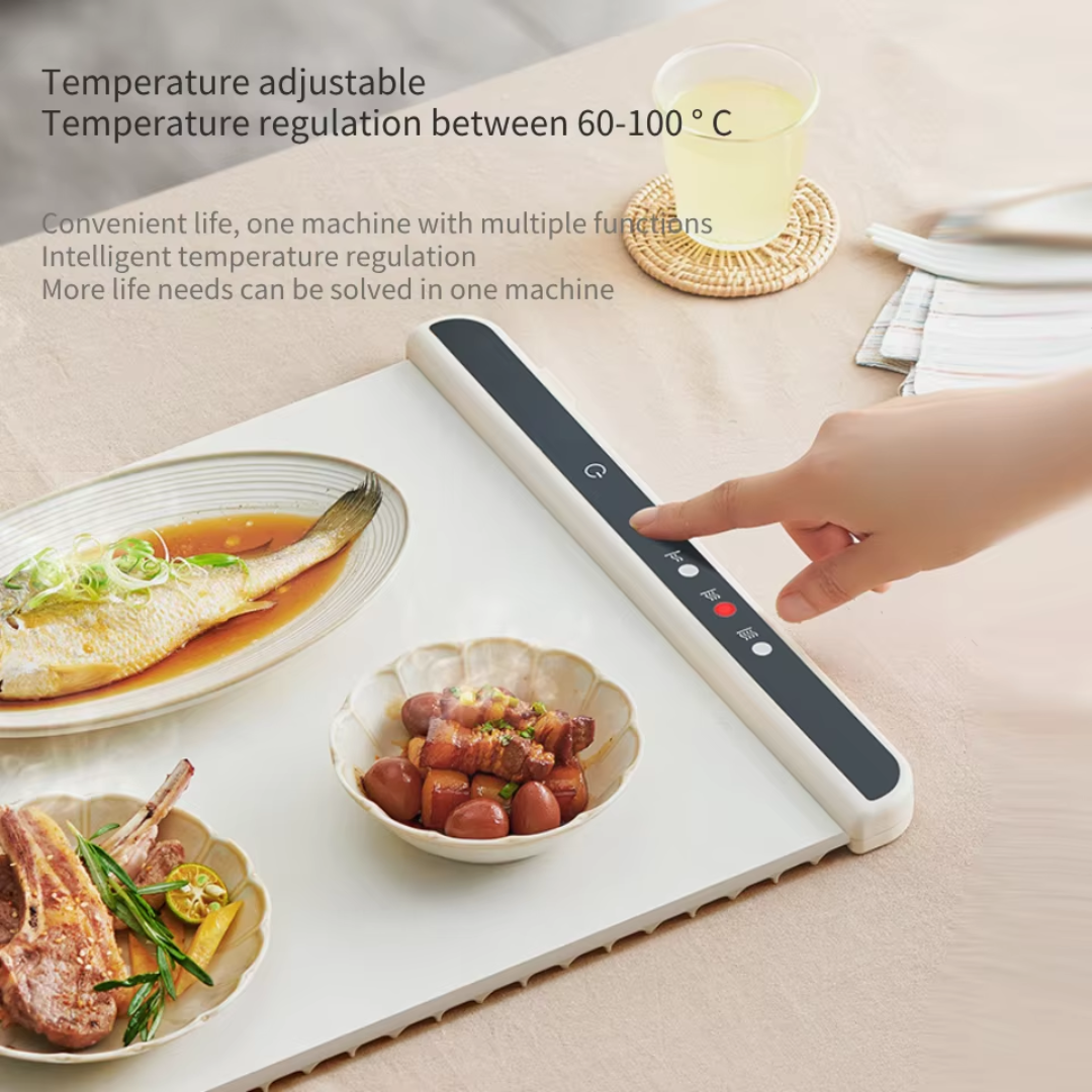 Adjustable Temperature Rollable Food Warmer