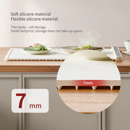 Adjustable Temperature Rollable Food Warmer