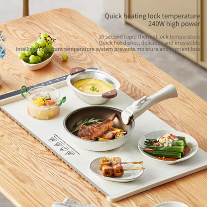 Adjustable Temperature Rollable Food Warmer