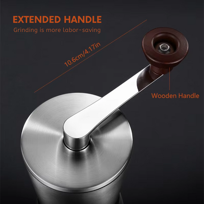 Premium Adjustable Portable Manual Coffee Grinder Hand