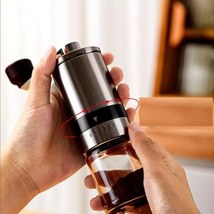 Premium Adjustable Portable Manual Coffee Grinder Hand