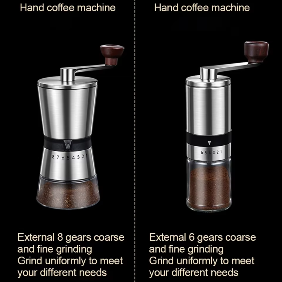 Premium Adjustable Portable Manual Coffee Grinder Hand