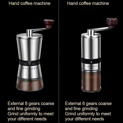 Premium Adjustable Portable Manual Coffee Grinder Hand