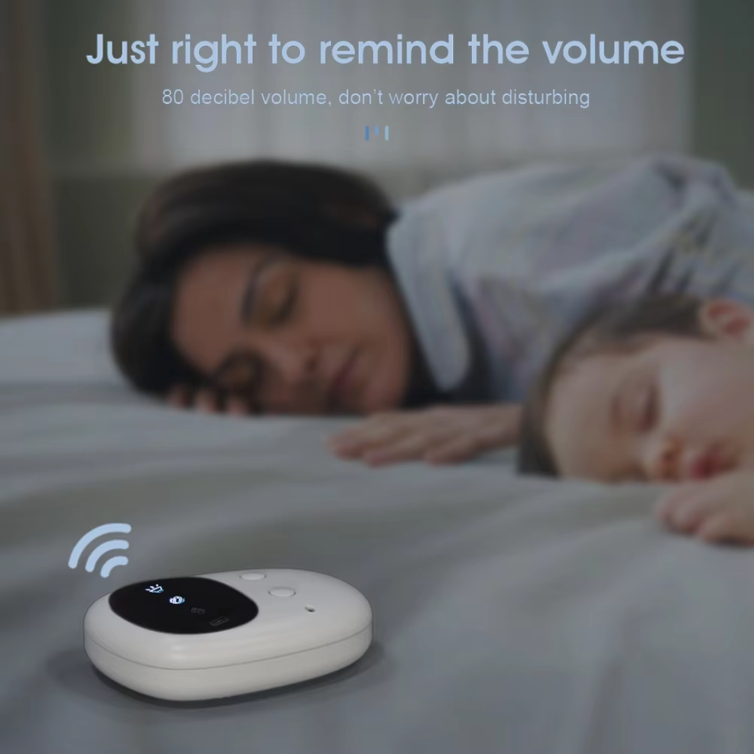 Wireless Bedwetting Kids Vibrating Reminder Alarm Pee Alarm