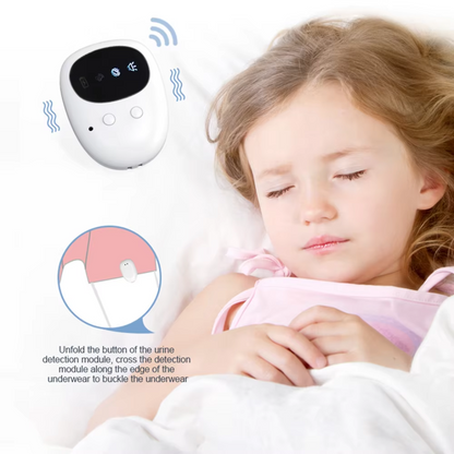 Wireless Bedwetting Kids Vibrating Reminder Alarm Pee Alarm